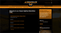 Desktop Screenshot of classiceightiesmotorbikes.com